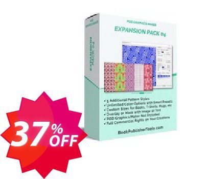 POD Graphics Maker Expansion Pack 04 Coupon code 37% discount 