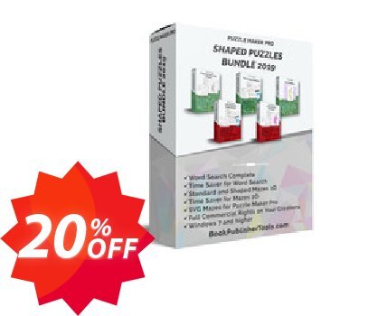 Puzzle Maker Pro - Shaped Puzzles Bundle 2019 Coupon code 20% discount 