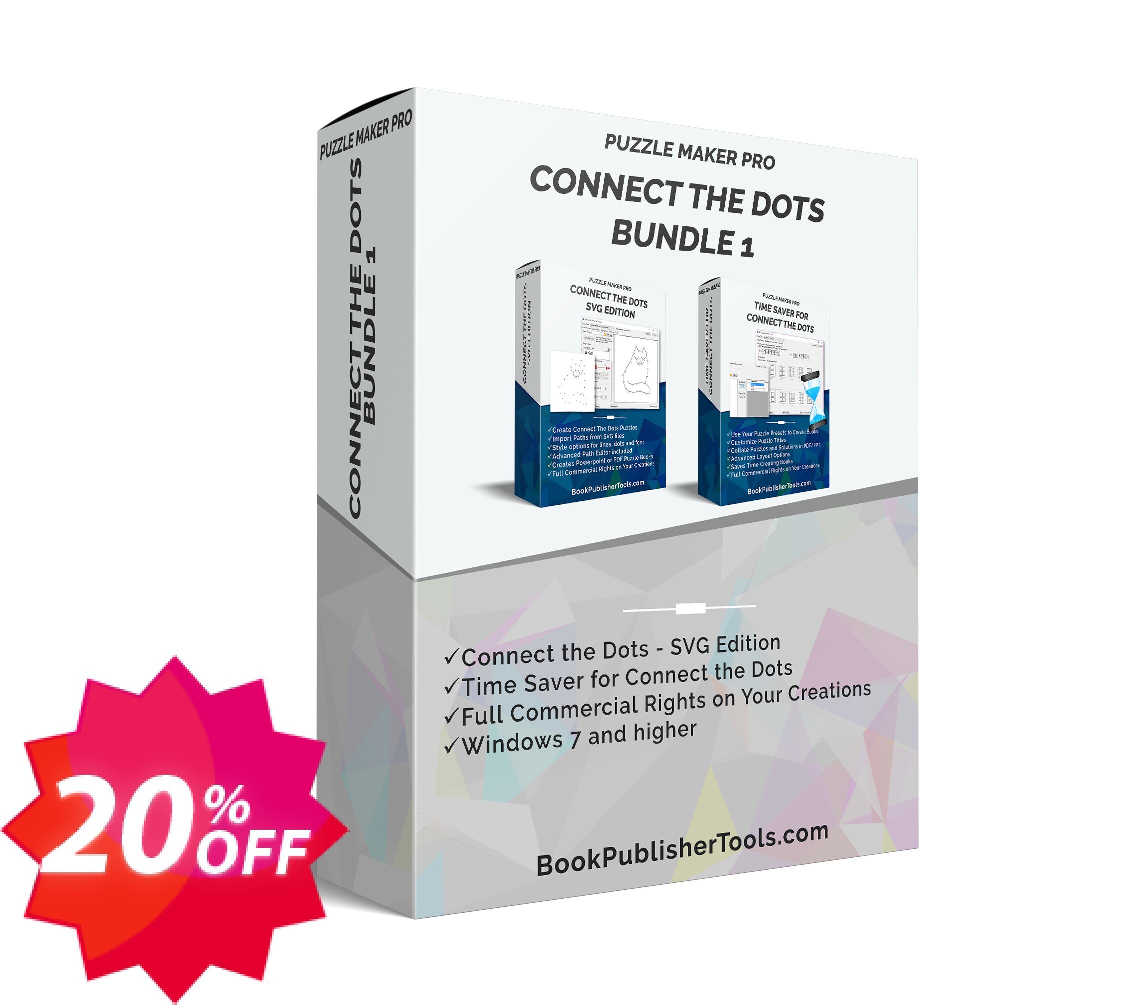 Puzzle Maker Pro - Connect the Dots Bundle 1 Coupon code 20% discount 