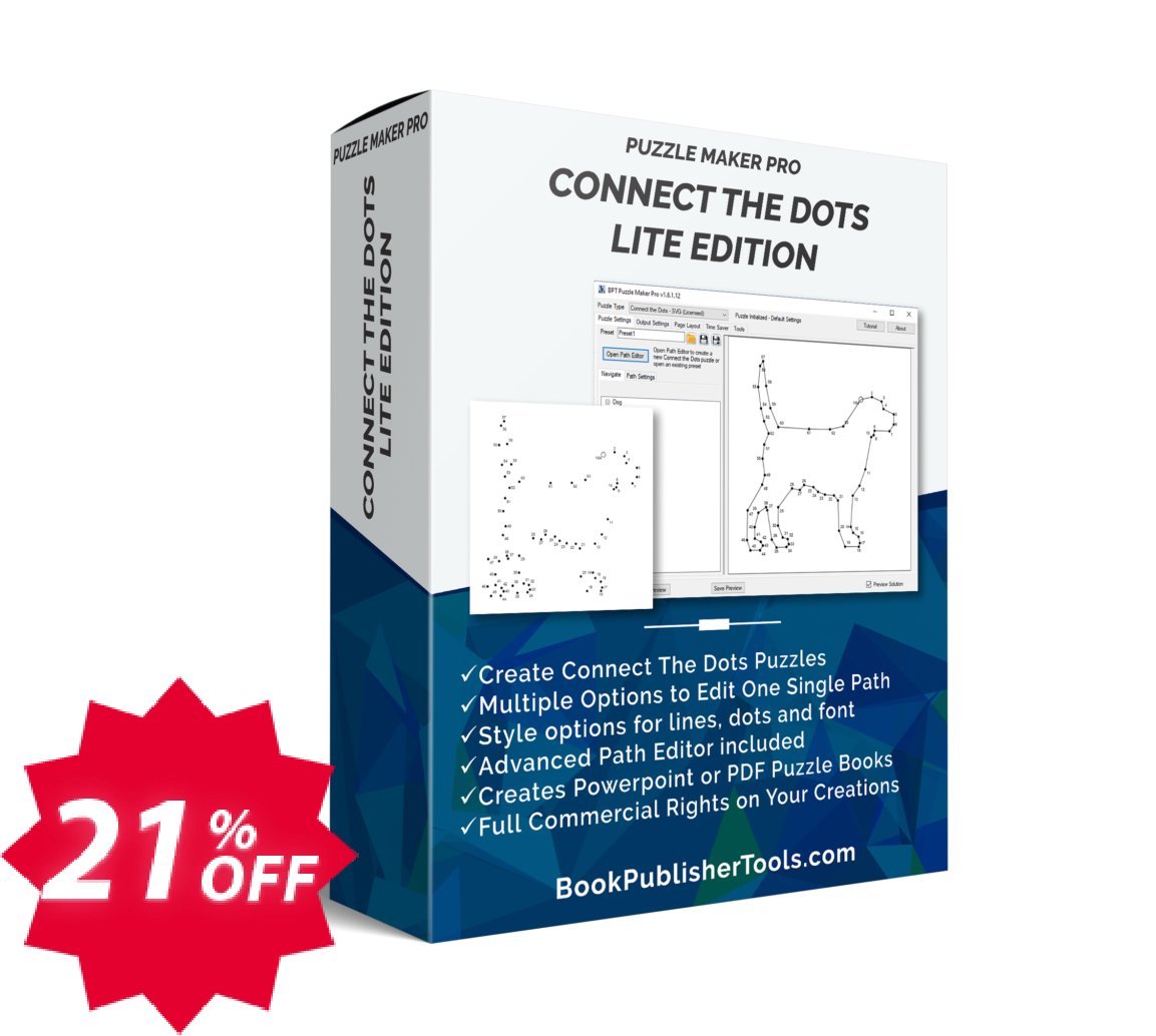 Puzzle Maker Pro - Connect the Dots Lite Edition Coupon code 21% discount 