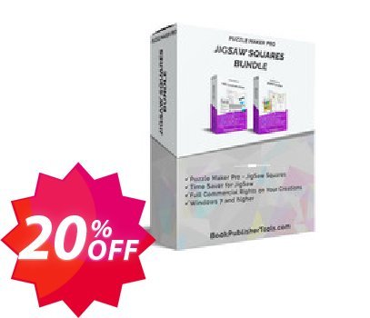 Puzzle Maker Pro - JigSaw Squares Bundle Coupon code 20% discount 
