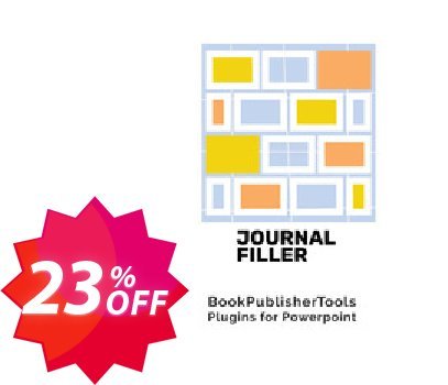 Journal Filler Coupon code 23% discount 