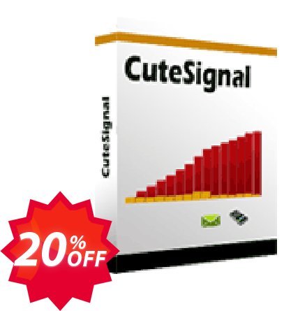 Cutesignal  - 15 days Subscription Coupon code 20% discount 