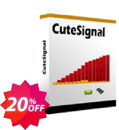 Cutesignal  - Annually Subscription Coupon code 20% discount 