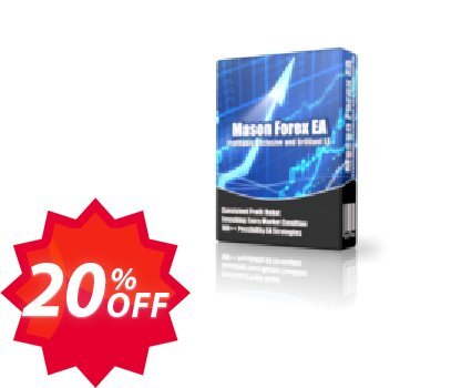 Mason Forex EA Standard Plan Coupon code 20% discount 