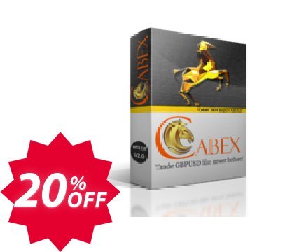 CabEX EA Single Account Annual Subscription Coupon code 20% discount 