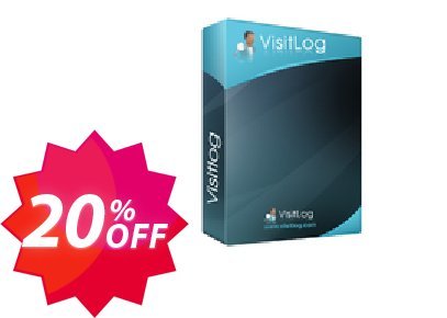 VisitLog - Visitor Management Software Coupon code 20% discount 
