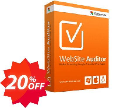 WebSite Auditor Professional Coupon code 20% discount 