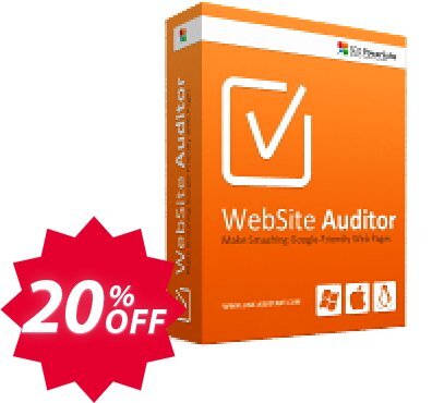 WebSite Auditor Professional Coupon code 20% discount 