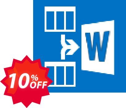 Reports and Documents Generator for SharePoint Coupon code 10% discount 