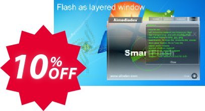 SmartFlash VCL Life Time Site Plan Coupon code 10% discount 
