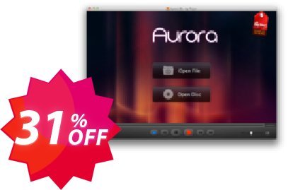 Aurora Blu-ray Media Player, Lifetime  Coupon code 31% discount 