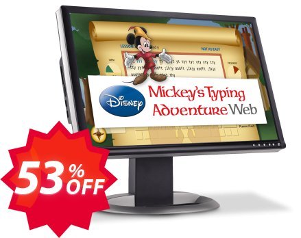 Disney: Mickey's Typing Adventure Web, Quarterly Subscription  Coupon code 53% discount 