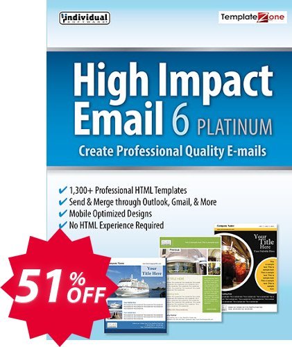 High Impact Email 6 Platinum Coupon code 51% discount 