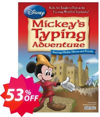 Disney: Mickey's Typing Adventure - International Version US Keyboard Coupon code 53% discount 