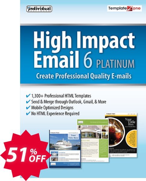 High Impact Email 6 Platinum Coupon code 51% discount 