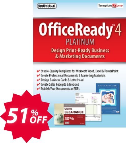 OfficeReady 4 Platinum Coupon code 51% discount 