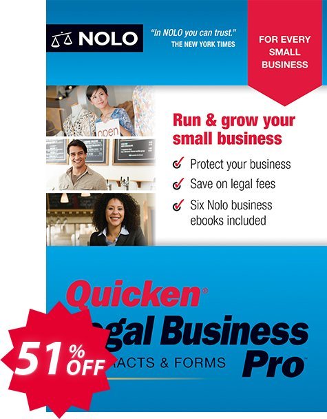 Quicken Legal Business Pro Coupon code 51% discount 