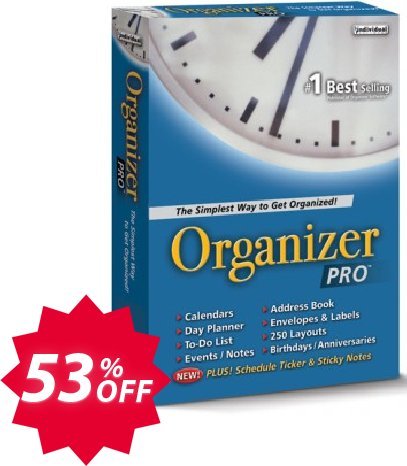 Organizer Pro Coupon code 53% discount 