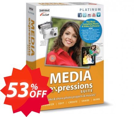 Media Expressions Platinum Suite 3 Coupon code 53% discount 