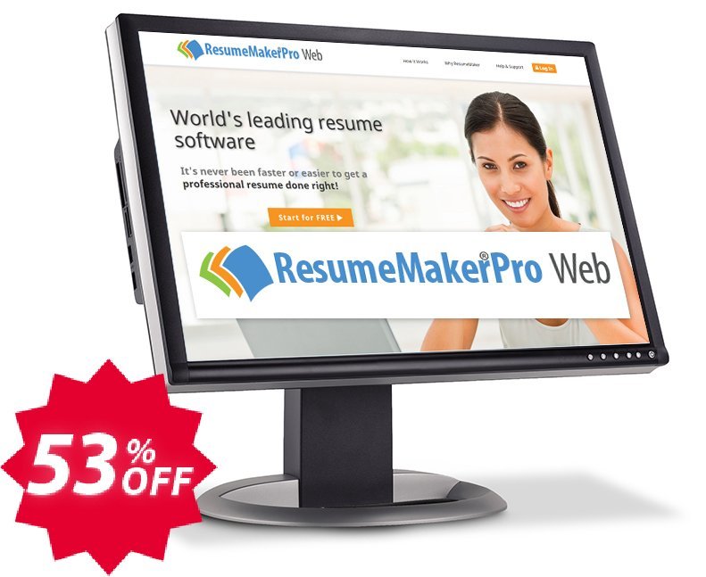 ResumeMaker Professional for Web, Quarterly Subscription  Coupon code 53% discount 