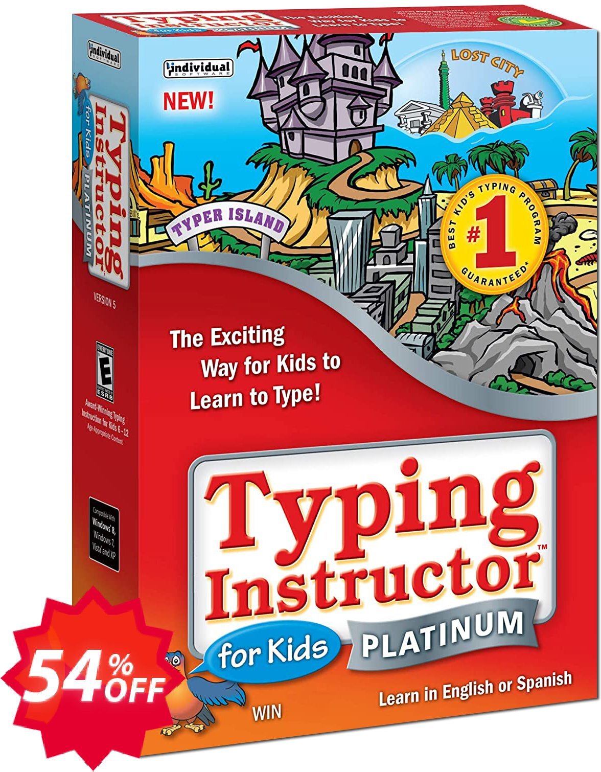 Typing Instructor for Kids Platinum Coupon code 54% discount 