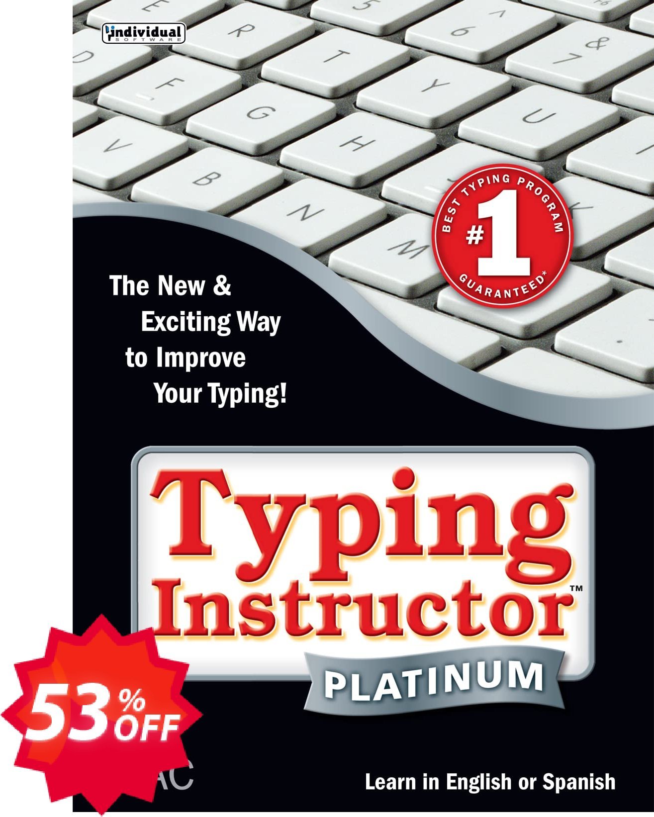 Typing Instructor Platinum for MAC Coupon code 53% discount 