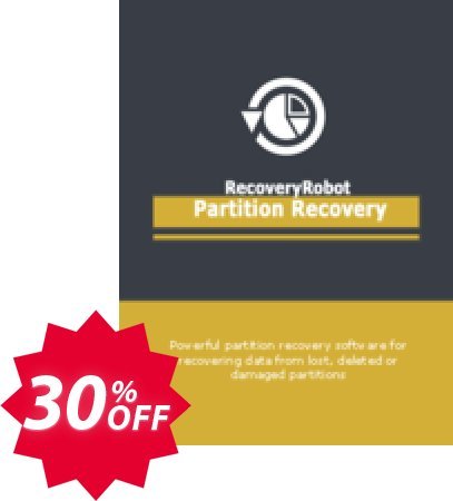 RecoveryRobot Partition Recovery /Expert/ Coupon code 30% discount 