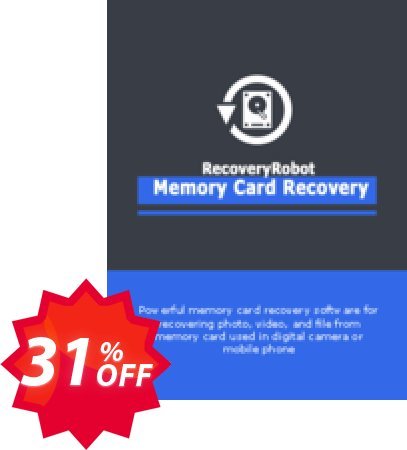 RecoveryRobot Memory Card Recovery /Home/ Coupon code 31% discount 