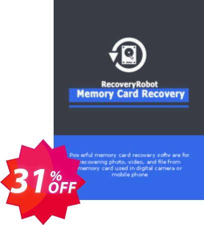 RecoveryRobot Memory Card Recovery /Home/ Coupon code 31% discount 