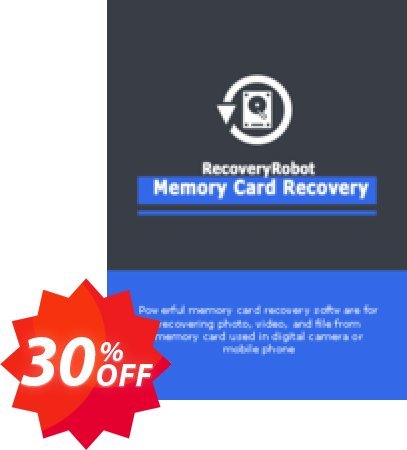 RecoveryRobot Memory Card Recovery /Expert/ Coupon code 30% discount 