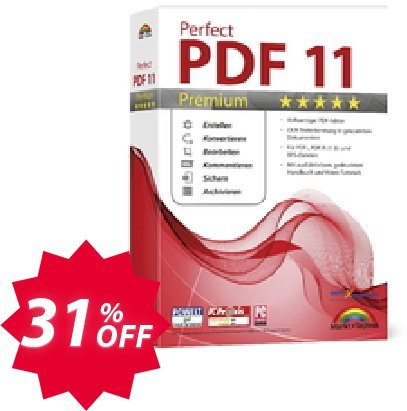 Perfect PDF 11 Premium, Plan Package Office  Coupon code 31% discount 