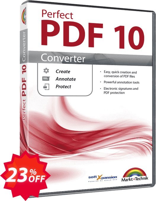 Perfect PDF 10 Converter, Family Plan  Coupon code 23% discount 