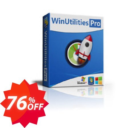 WinUtilities Coupon code 76% discount 