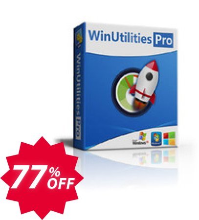 WinUtilities Pro Coupon code 77% discount 
