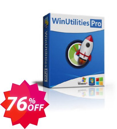 WinUtilities Pro, Yearly / 3 PCs  Coupon code 76% discount 