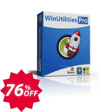 WinUtilities Pro, Lifetime / 3 PCs  Coupon code 76% discount 