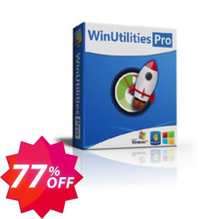 WinUtilities Pro, Yearly / 5 PCs  Coupon code 77% discount 