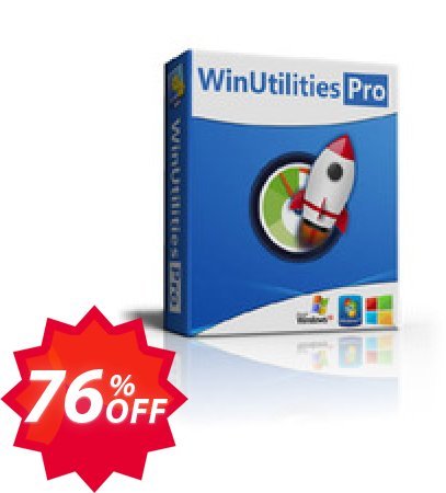 WinUtilities Pro, Lifetime / 5 PCs  Coupon code 76% discount 