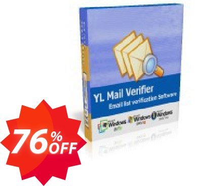 YL Mail Verifier - Personal Plan Coupon code 76% discount 