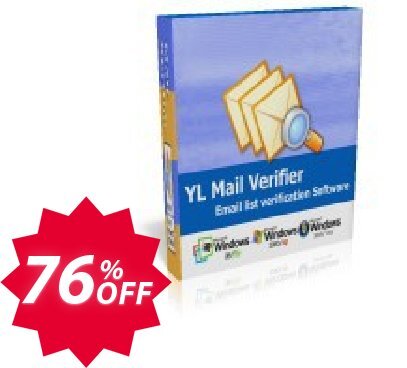 YL Mail Verifier - Personal Plan Coupon code 76% discount 