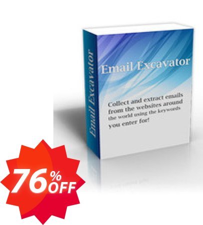 Email Excavator - Yearly Subscription Coupon code 76% discount 