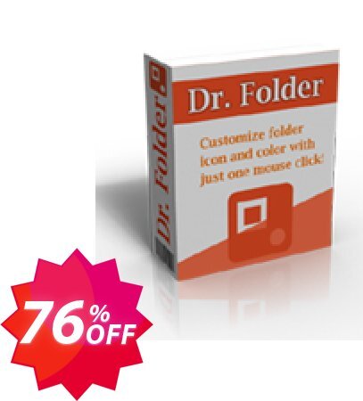 Dr. Folder, Lifetime/5 PCs  Coupon code 76% discount 