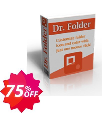 Dr. Folder, Lifetime/Unlimited PCs  Coupon code 75% discount 