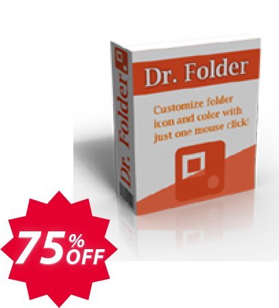 Dr. Folder, Lifetime/Unlimited PCs  Coupon code 75% discount 