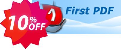 First PDF Coupon code 10% discount 