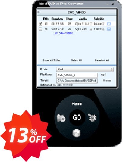 Ideal iPod Converter, Plan key  Coupon code 13% discount 