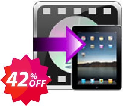 iFunia iPad Media Converter for MAC Coupon code 42% discount 