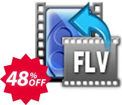 iFunia FLV Converter for MAC Coupon code 48% discount 