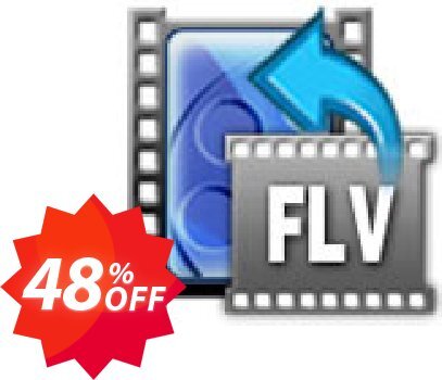 iFunia FLV Converter for MAC Coupon code 48% discount 